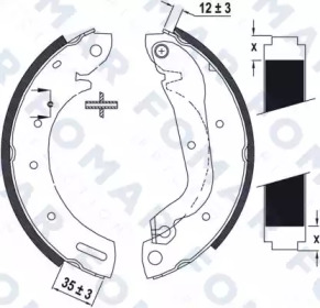 FOMAR FRICTION FO 9036